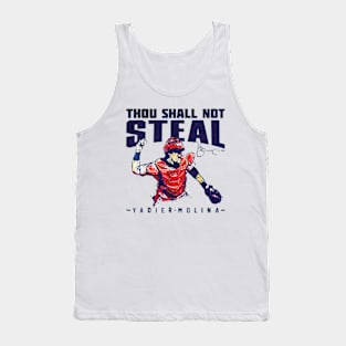 Yadier Molina Thou Shall Not Steal Tank Top